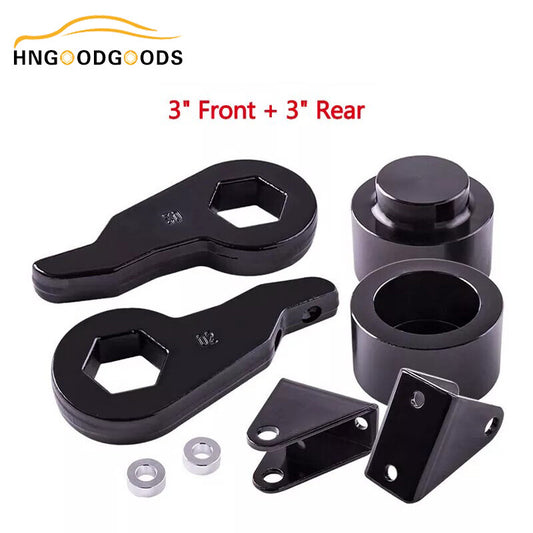 3-inch front and 3-inch rear leveling and lifting shock absorbers for 2003-2010 for Hummer H2