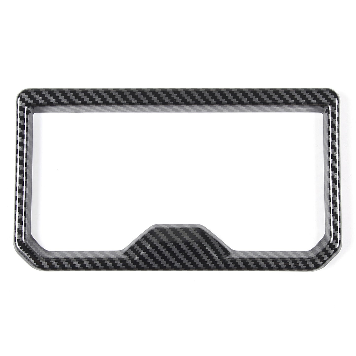 Carbon fiber ABS front cup holder cover trim frame for Tacoma 2024- n