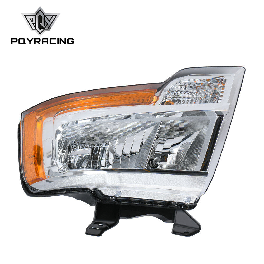 Headlight Headlamp For 2015-2017 for Ford Expedition Halogen Chrome Driver FO2502346