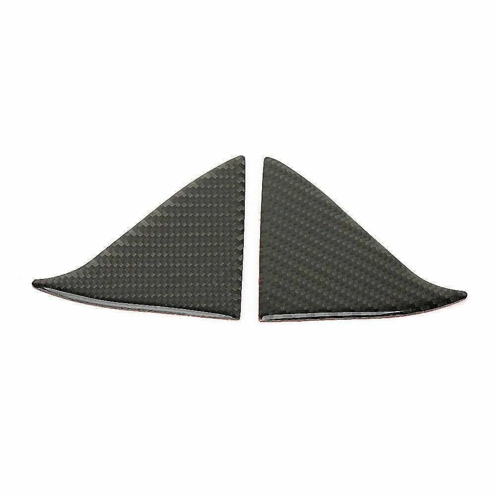 2P For Tundra 2022 - 2023 Carbon Fiber ABS Dashboard Air Socket Cover Trim- v