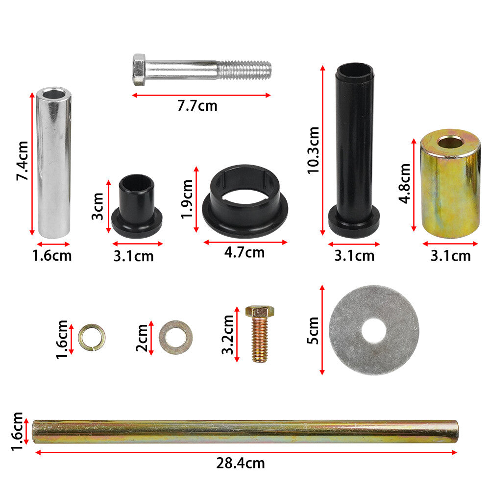 A-Arm Bushing Shafts Kit Rear Left Right for Polaris Sportsman 400 450 600 700 Q