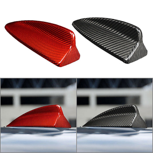 for BMW 5 7Series F07 GT F11 X3 X5 Carbon Fiber Shark Fin Antenna Cover Sticker Q