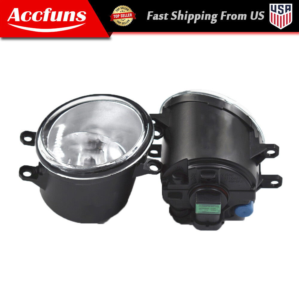 Suitable for 2009-2014 Venza: Pair of halogen fog lights, left light + right light (transparent). n