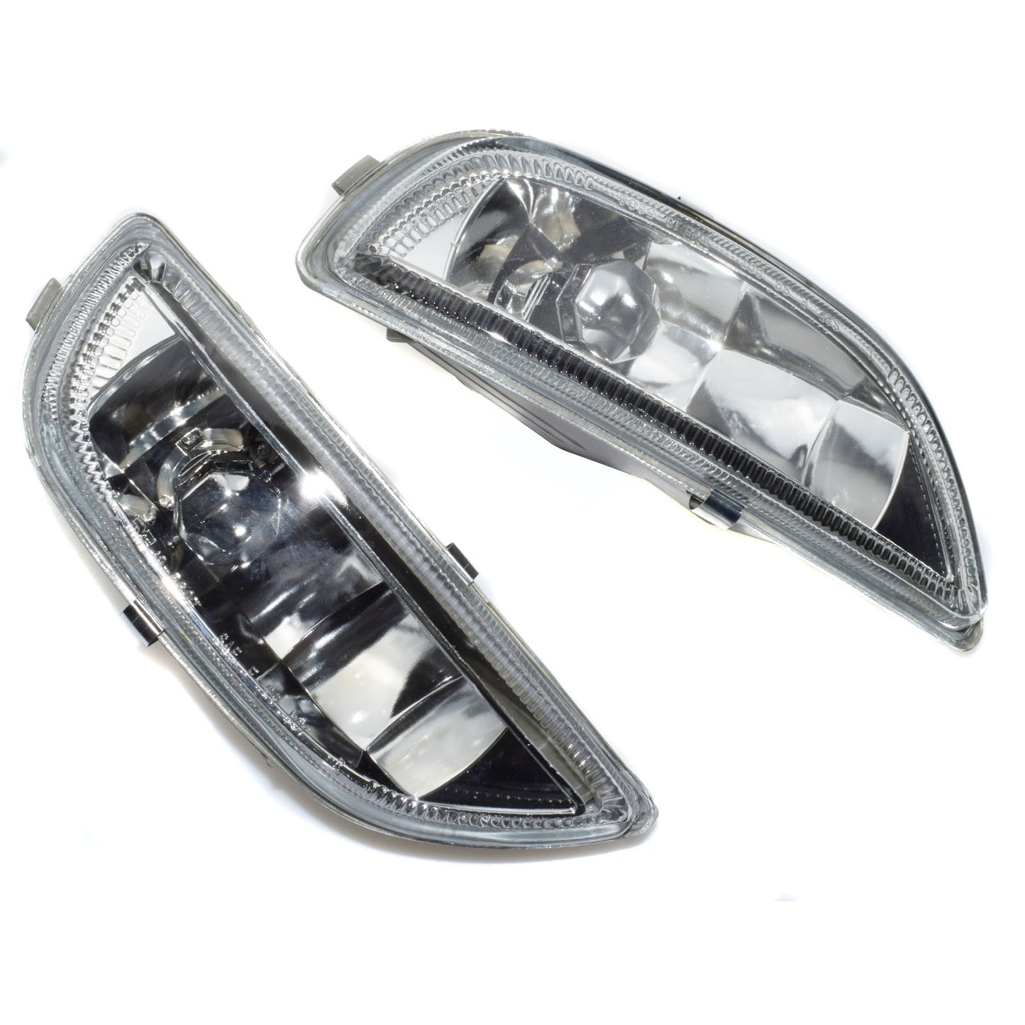 2 Pieces for 01-02 for COROLLA Clear Lens BUMPER DRIVING FOG BULBS Lights LH Right Grip - v