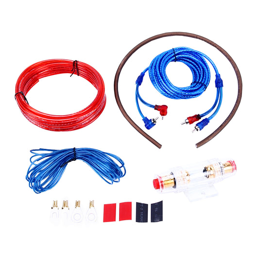 1200W Car Amplifier Wiring PVC Power Cable Amp Speaker Wire Audio Subwoofer Kit