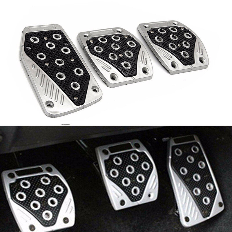 US Modified Car Non-Slip Foot Pedals Cover Brake Clutch Accelerator ¡Á3 Part v