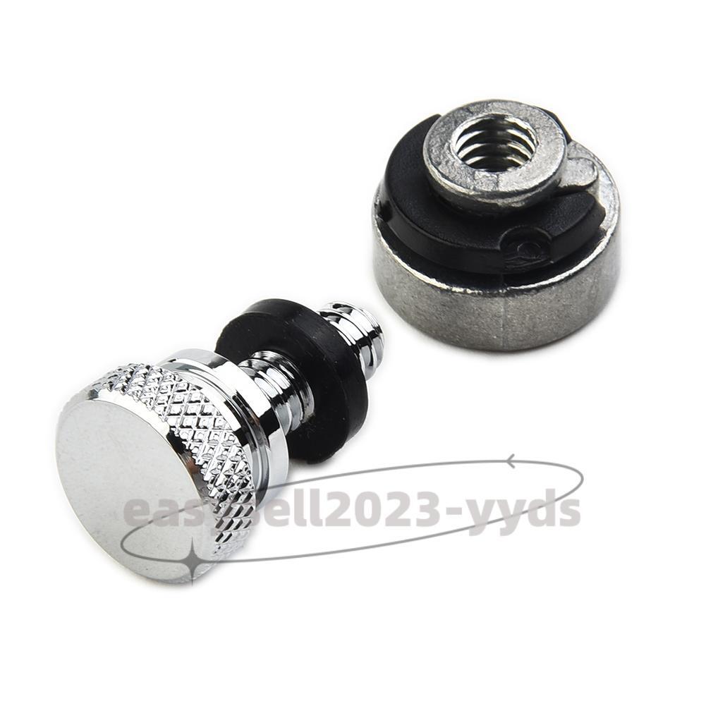 Chrome Rear Fender for Seat Bolt Screw for Seat Nut Kit for Harley Sportster XL 883 1200