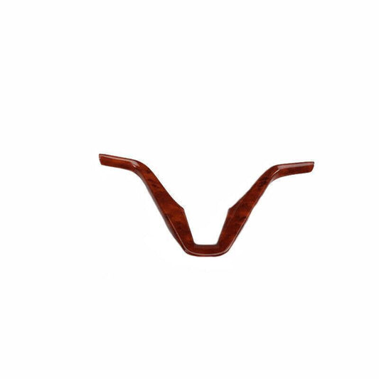 Fit for Hyundai for Tucson 2015-2018 Peach Wood Steering Wheel Decor Cover Trim 1PCS