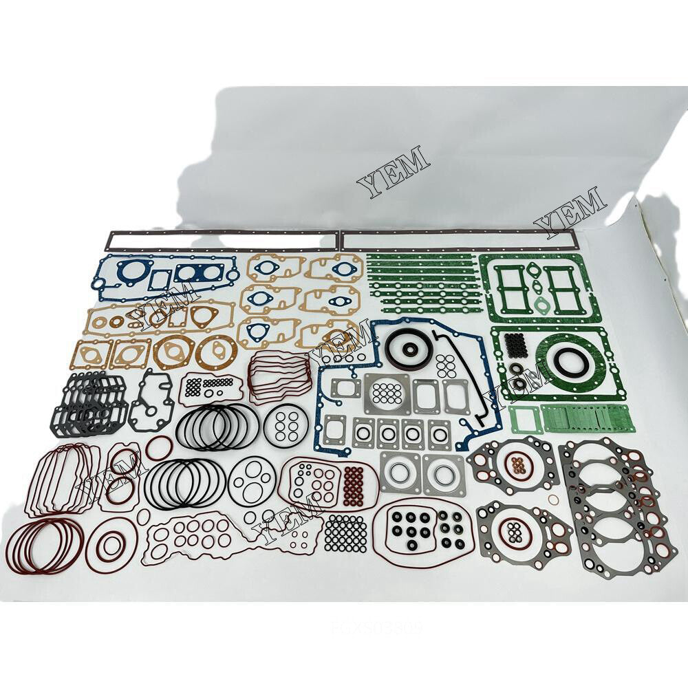 6D140 Full Gasket Kit 6210-17-1814 For Komatsu Engine For Komatsu Gasket Kit