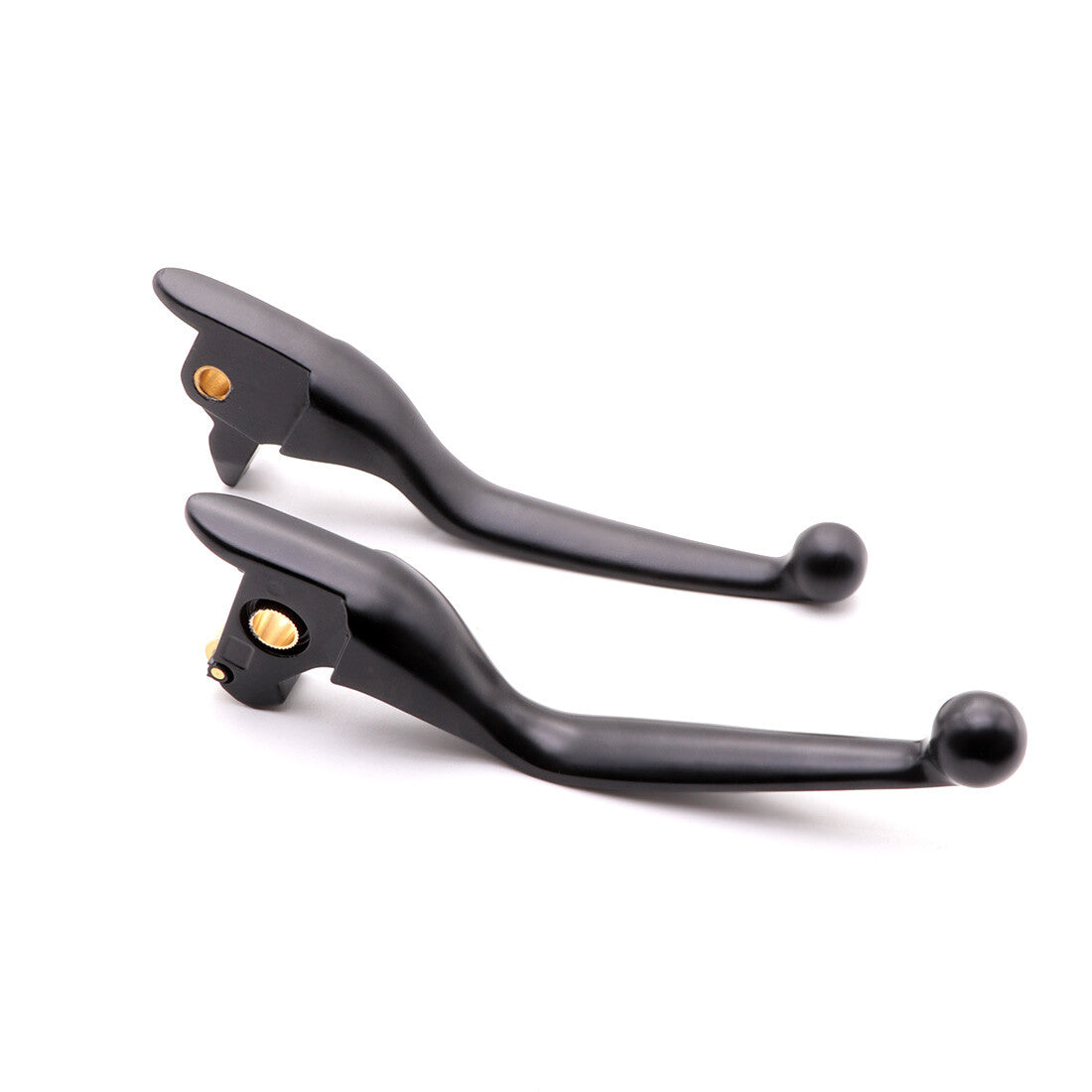 Black Metal Regulator Brake Clutch Lever for Harley Touring Street Glide 14-16 Q