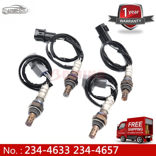 4-piece pack of upstream and downstream oxygen sensors for Mitsubishi Montero Sport Montero 1995-04