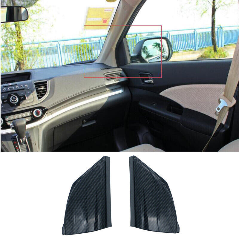 Chrome Stainless Pillar Posts For Highlander 2014-19 Door Trim Cover Kit v