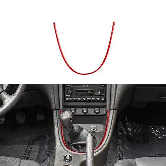 Red Carbon Fiber Window Switch Lift Panel Cover Trim for Honda S2000 2004-2009 v