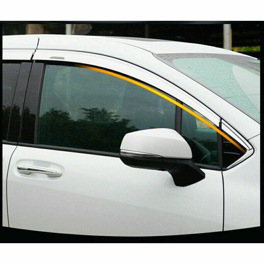 for Toyota for Sienna 2021-2024 silver Window Visor Vent Sun Shade Rain Guard Shield