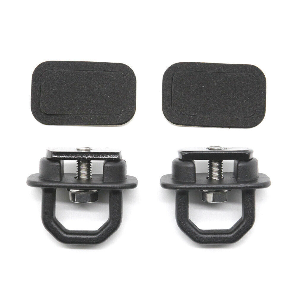 Tie Down Anchors Hooks for Chevrolet for Chevy Silverado Pickup Trucks Black 2PCs
