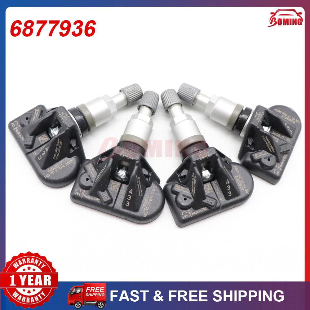4x 6877936 New Tire Pressure Sensor TPMS for BMW G30 G31 G32 G11 G12 G15 G01 G02