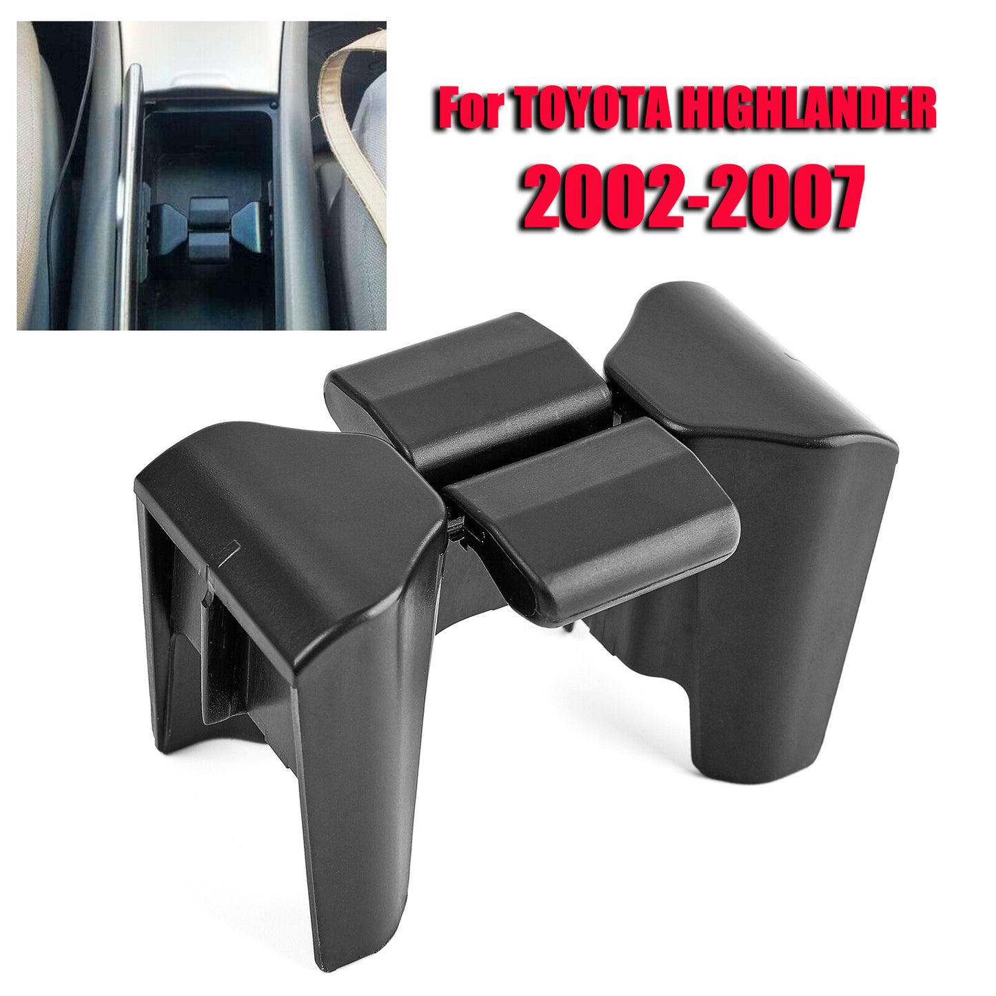 Center Console Cup Holder Divider for Toyota Highlander 2002-2007 Accessories Q