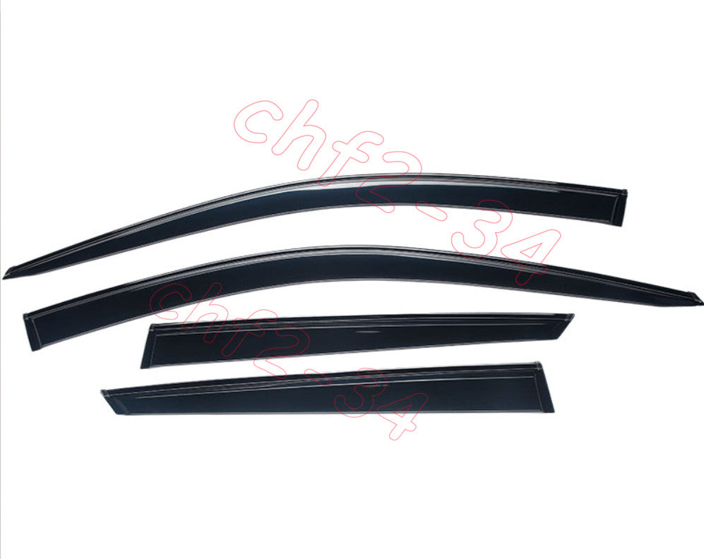 for Toyota C-HR 2018-2023 side Window Wind Visors Sun Rain Guard Vent Deflectors
