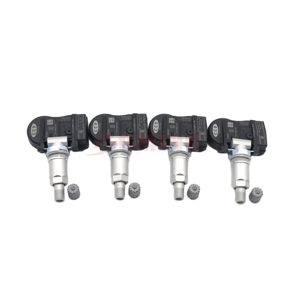 4-pack of new tire pressure sensors (TPMS) for Jeep Doorge Cherokee 433MHz 68252495AC