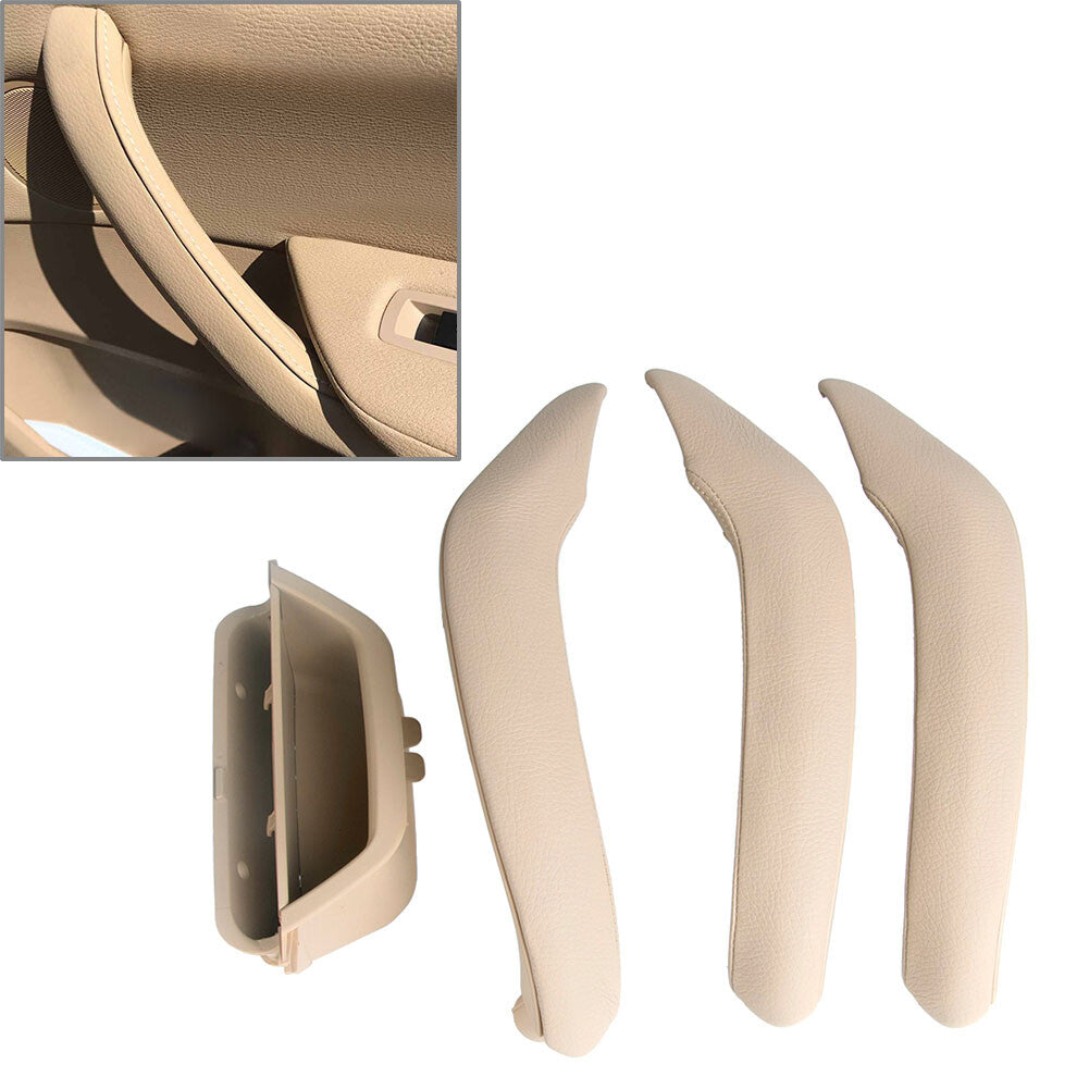 Interior Outer Door Pull Handle Trim Cover for BMW X3 X4 F25 F26 2010-2017 Beige