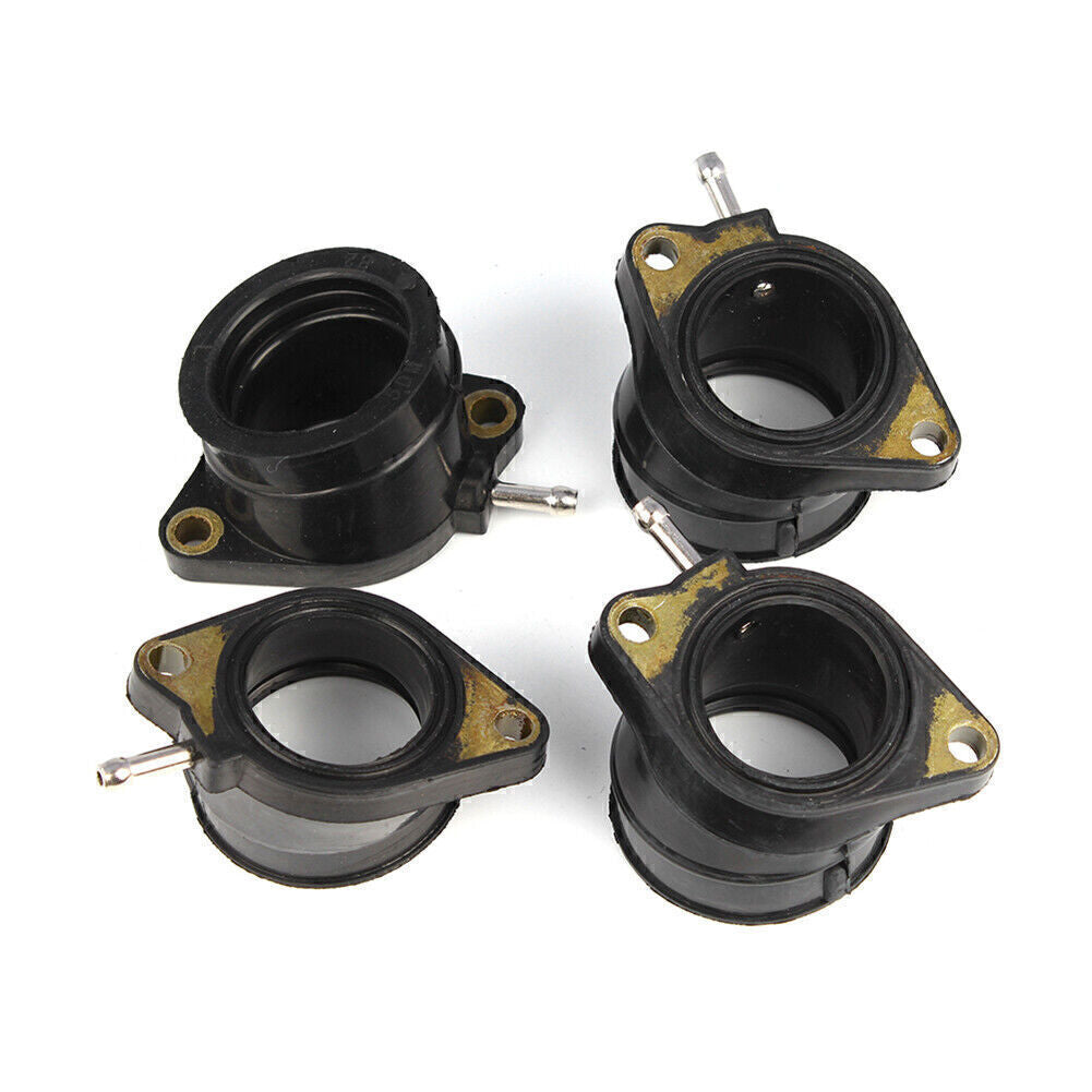 4x Intake Manifold Joint Boots Carburetor for Yamaha FZS600 FAZER 600 1998 -2003 Q