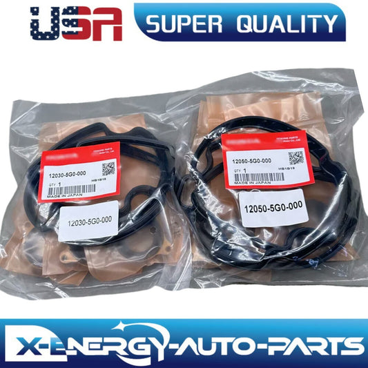 Front/Rear Valve Cover Gasket Kits For 2013-2021 for Honda for Acura PILOT MDX