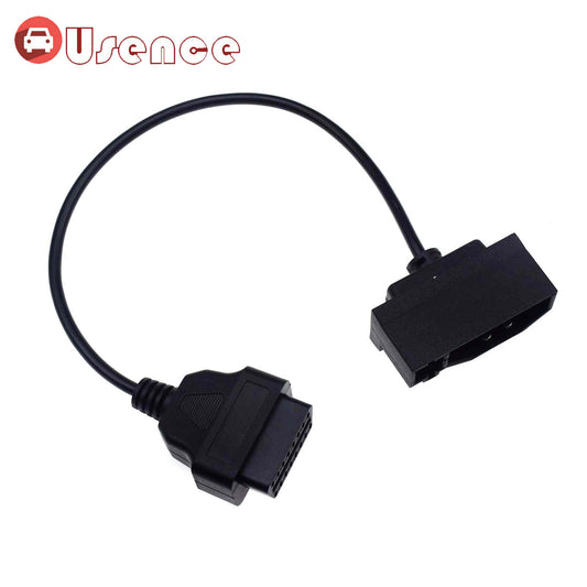 Black Conector Cable Adaptador Para for NISSAN Obd1 2 16 Pines A 14 Pines Tsuru