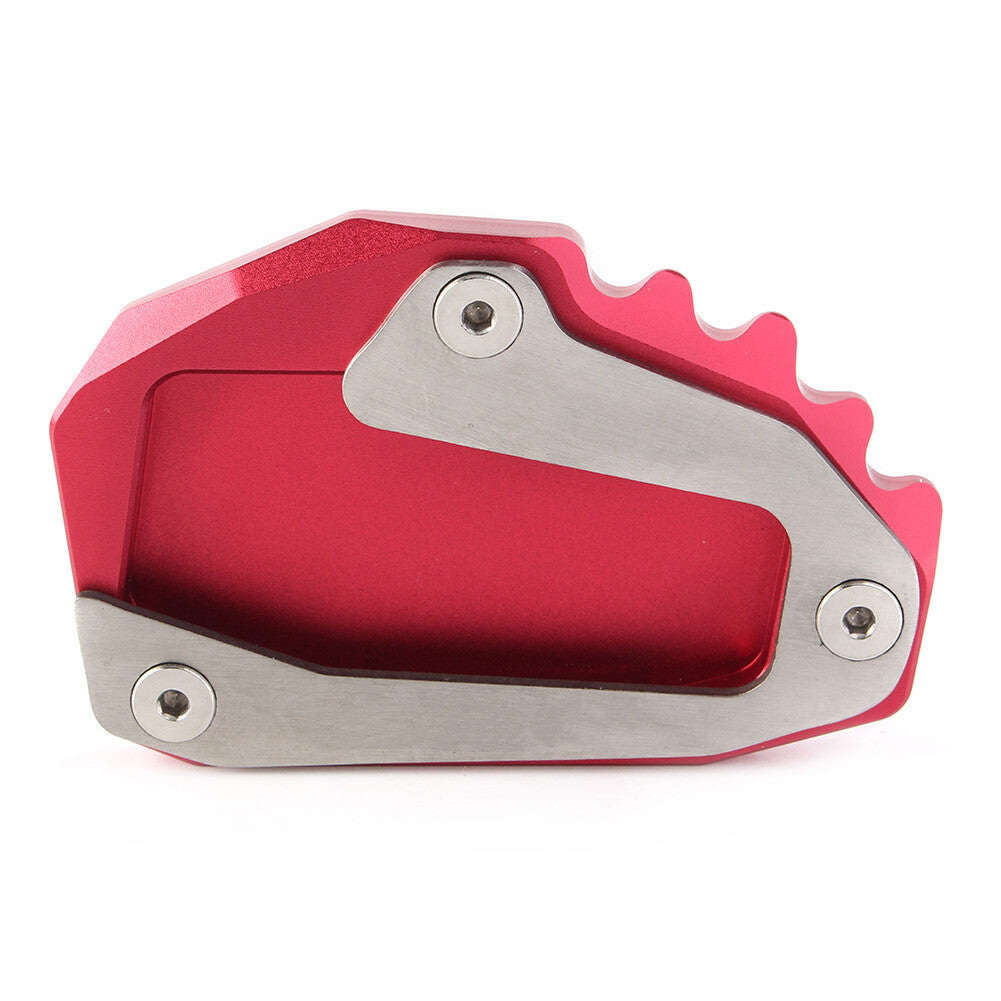 Moto Side Stand Kickstand Foot Plate Pad Fit for Ducati MTS1100/MTS950/MTS1200S Red