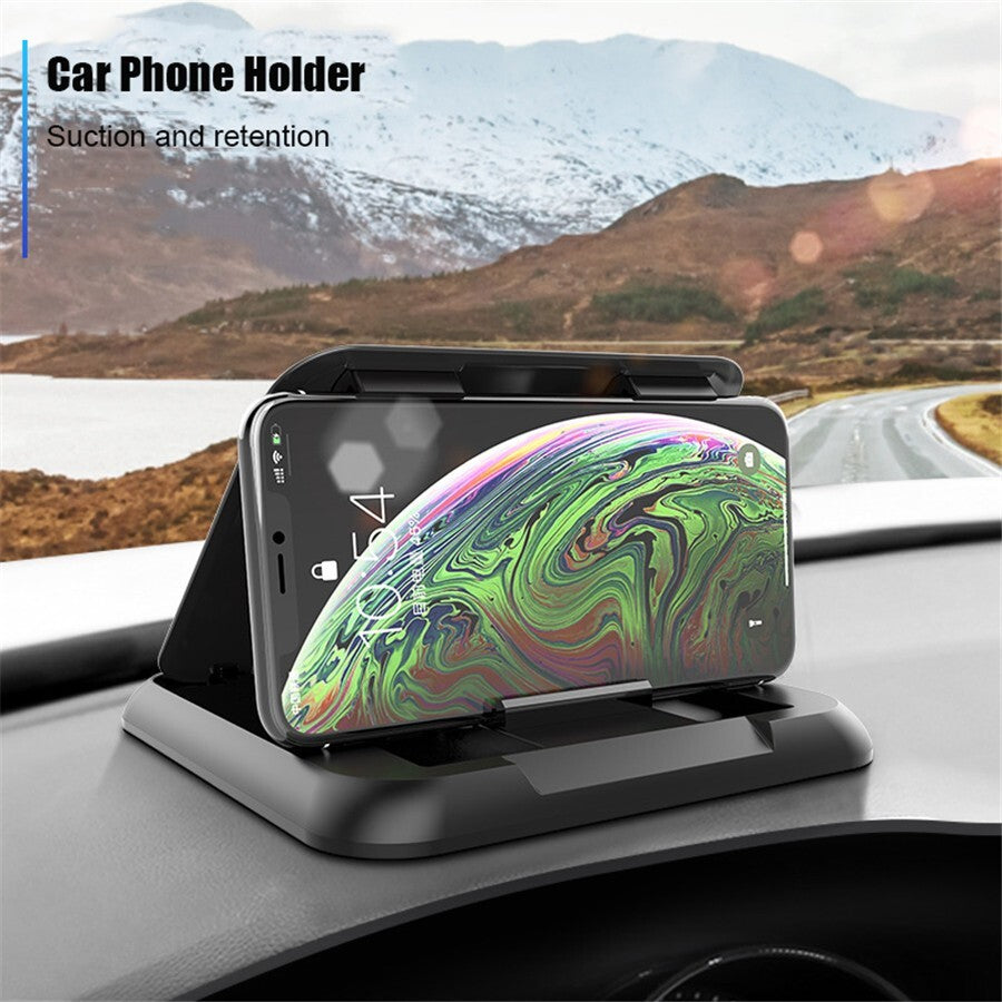 Car Mobile Phone Holder Dashboard Mount Stand Cradle for 3-7in Cell Phone GPS