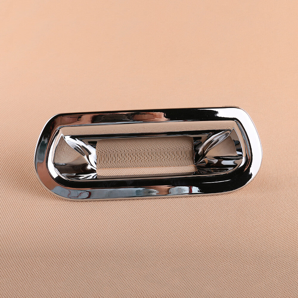 Rear Trunk Boot Handle Bowl Cap Decor Tailgate Chrome for 2012 to 2016 for Honda CRV