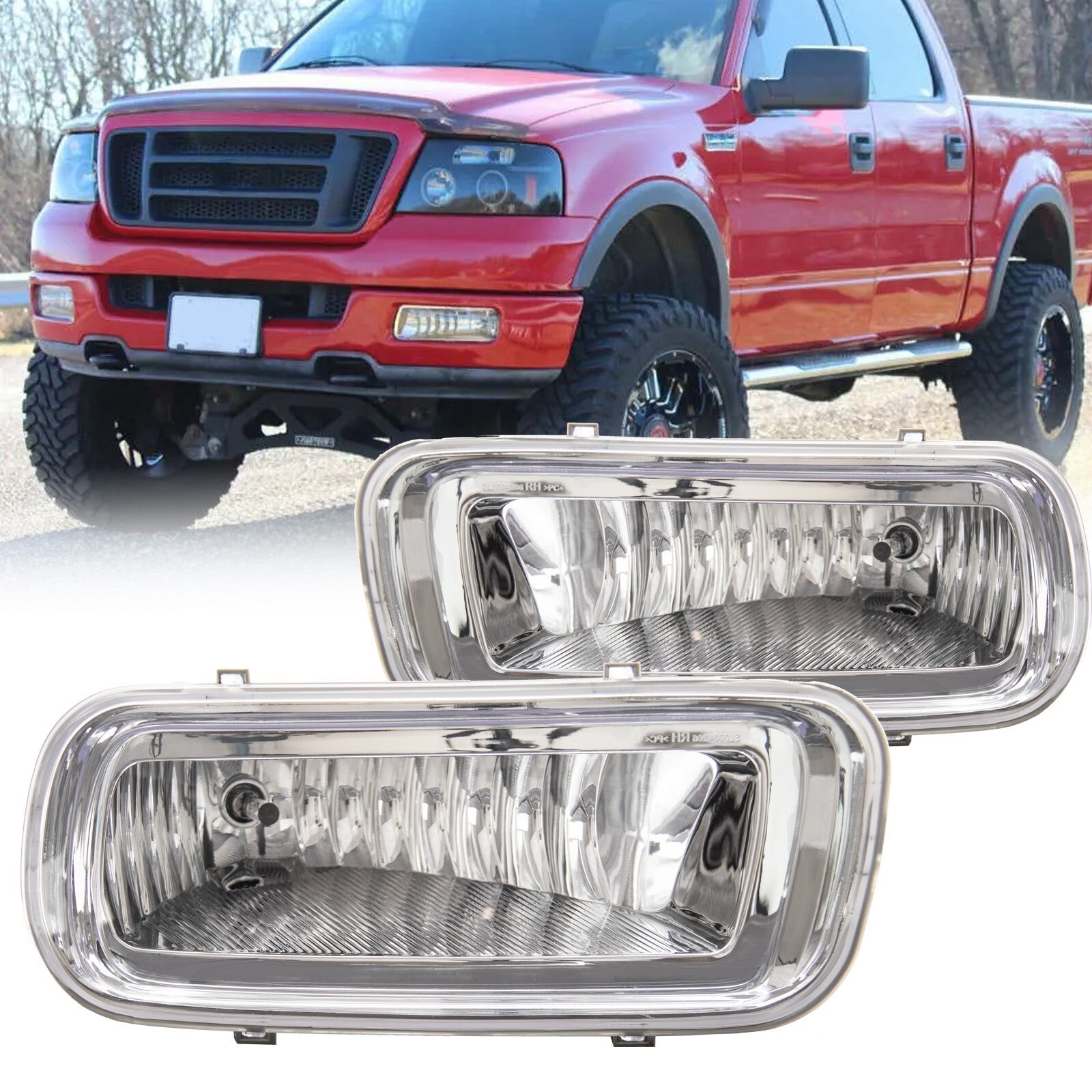 Suitable for 04-05 for /2006 for Lincoln Mark LT Front Fog Lamp Left + Right - v