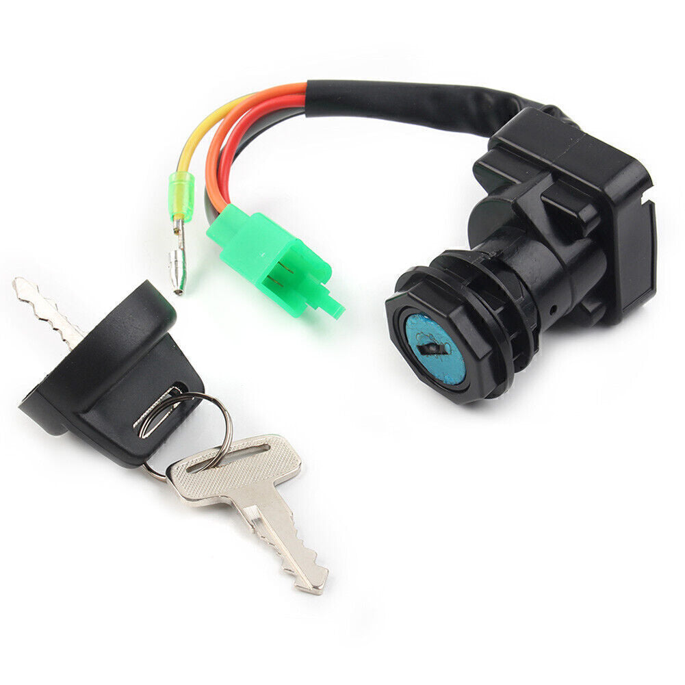 Ignition Key Switch for Suzuki LT-F300F LTF300F King Quad 4WD 1999 2000 2001 02 Q