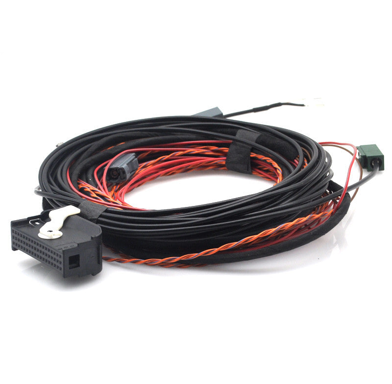 Retrofit Rear trunk handle reverse Camera Cable wire for cayenne 958 92a v