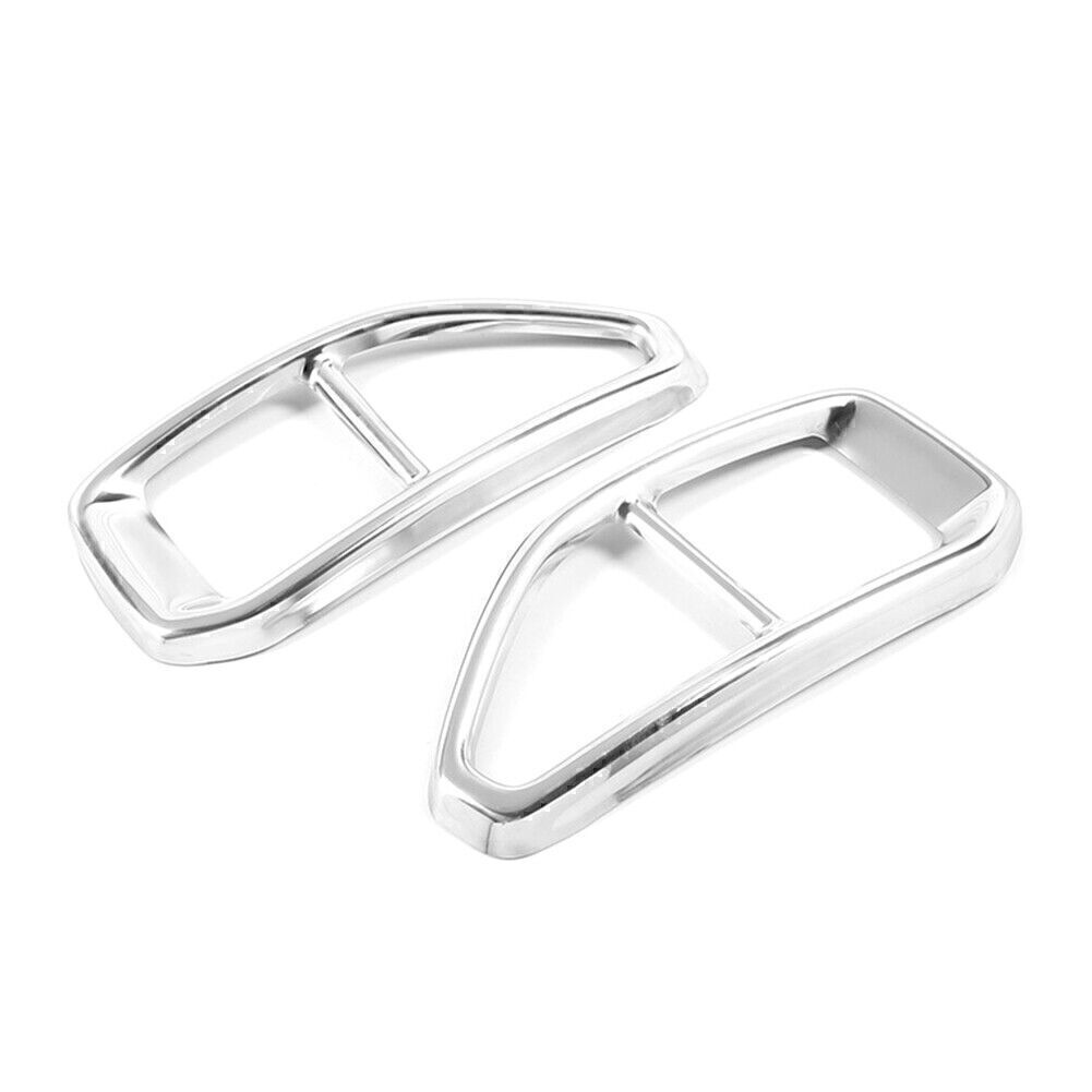 Exhaust Muffler Pipe Tip Tailpipe Cover for BMW 3 series G20 G28 2020+ Silver Q