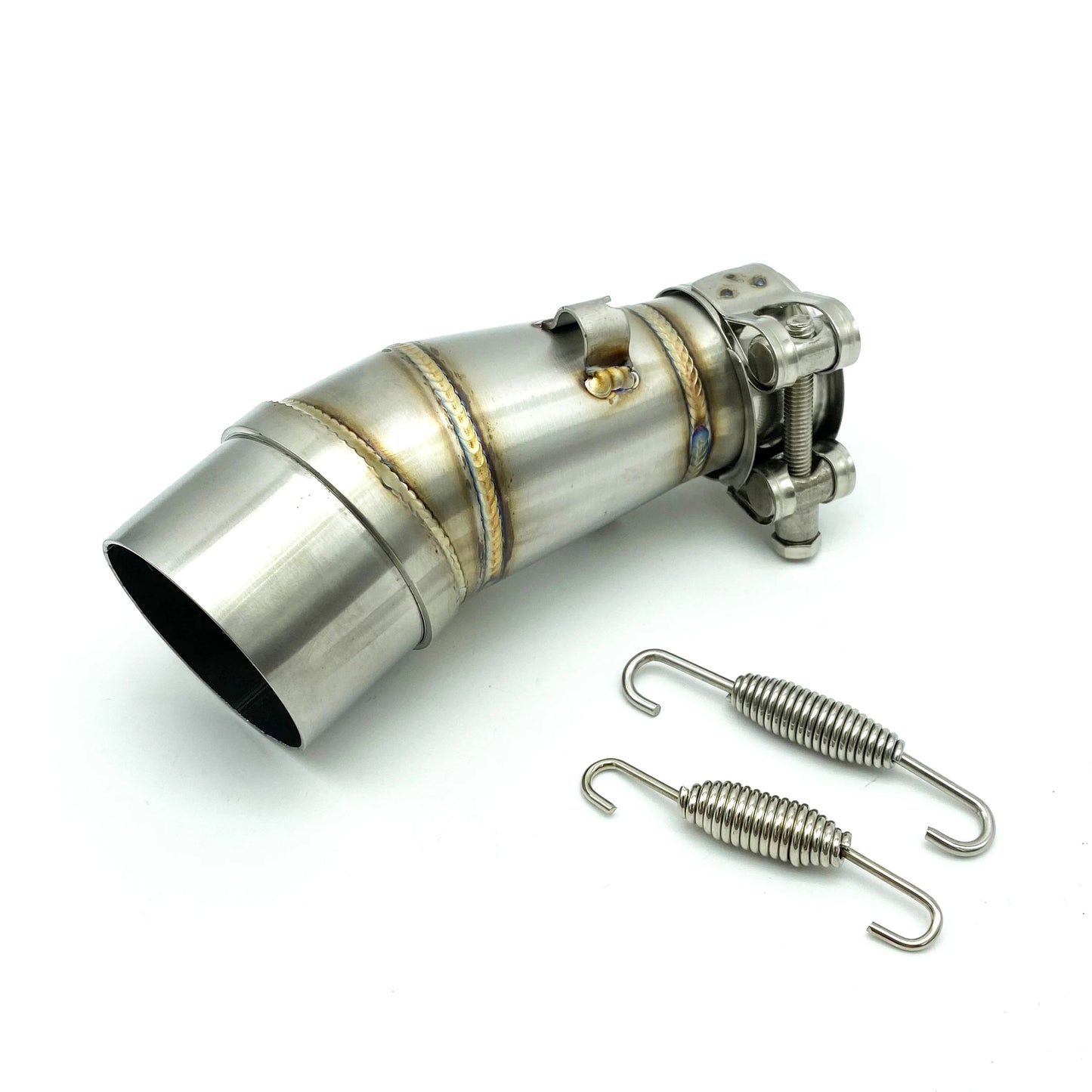 Middle Pipe Exhaust Muffler 51mm Tail Pipe Escape Link Pipe for Kawasaki Z250