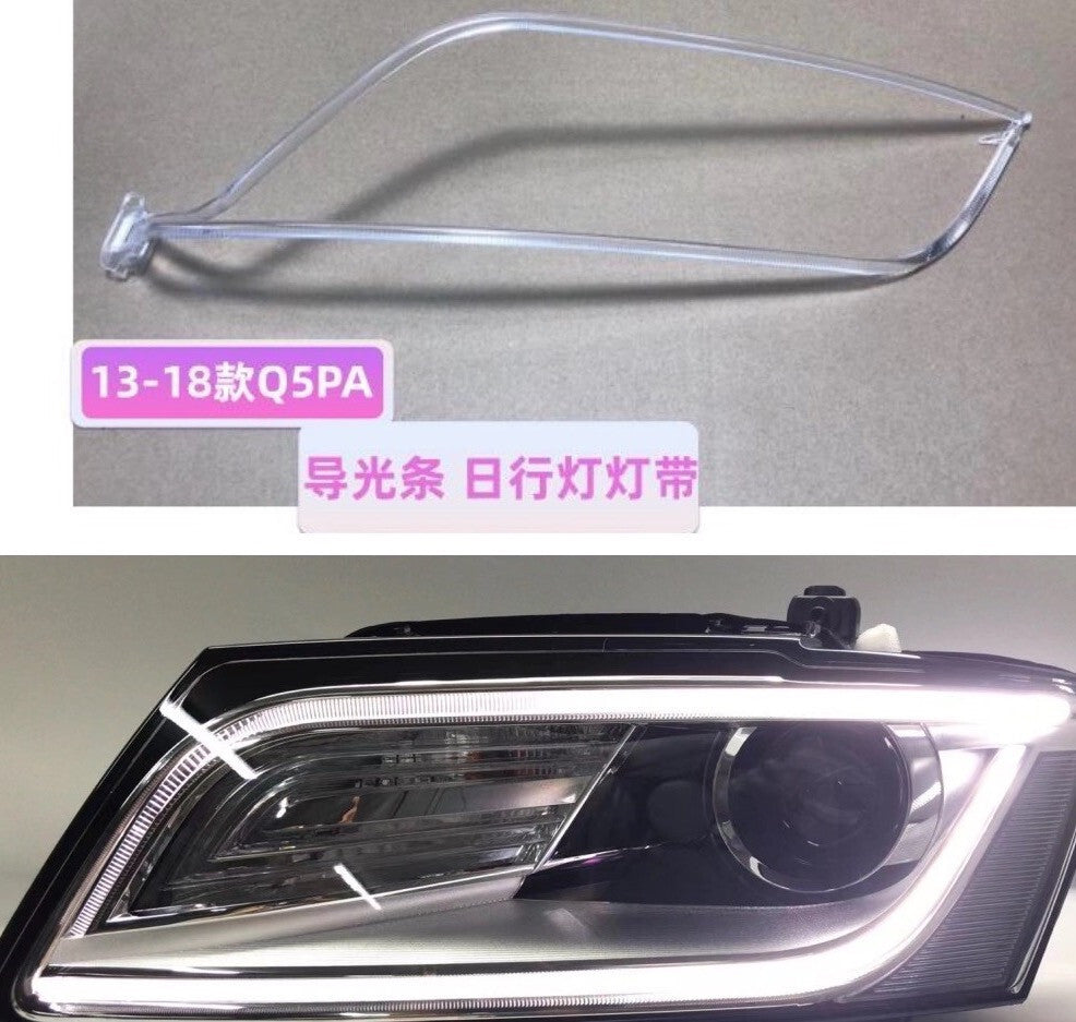 Set LED DRL STRIP Tube Projector Headlight Replacement for Audi Q5 rq5 2013-2018 v