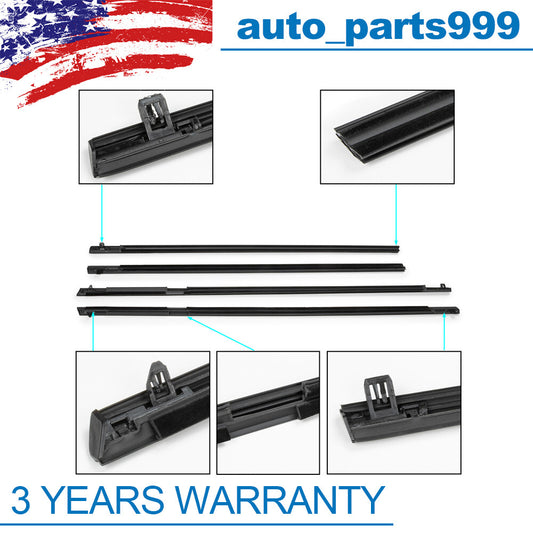 4-pack of sealing strips suitable for Holden Commodore 1997-2006 92170764 92170765- n