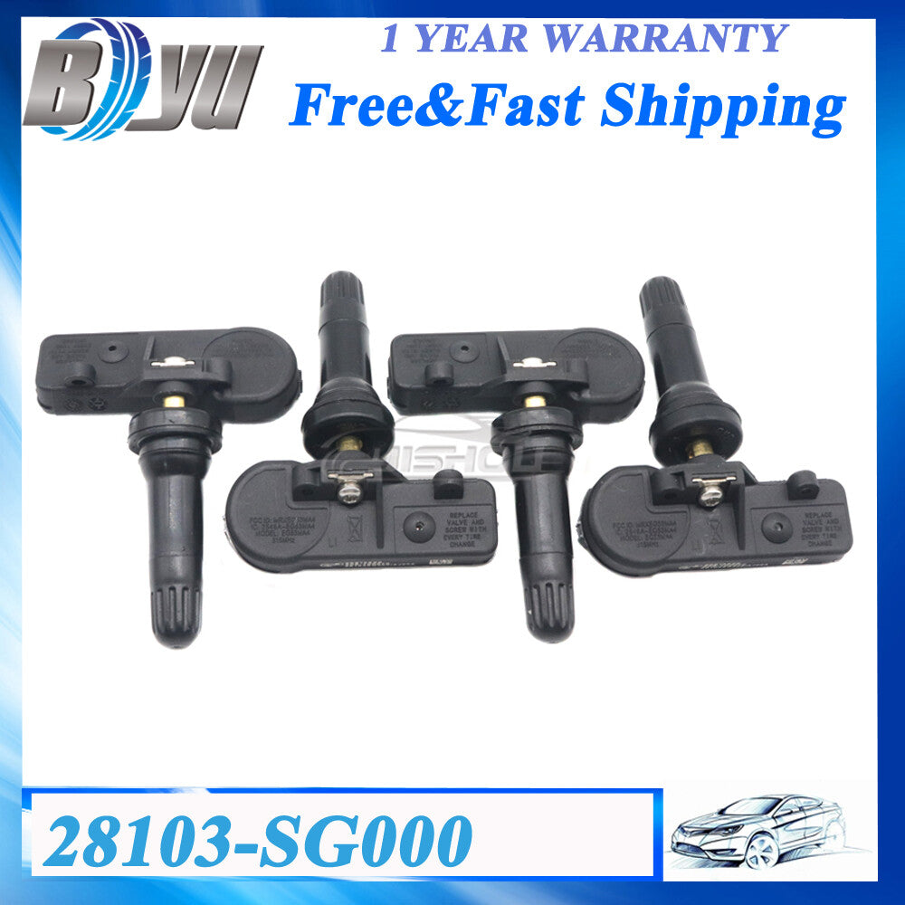 Set of 4 TPMS Tire Pressure Sensor 28103-SG000 for Subaru Forester Impreza WRX