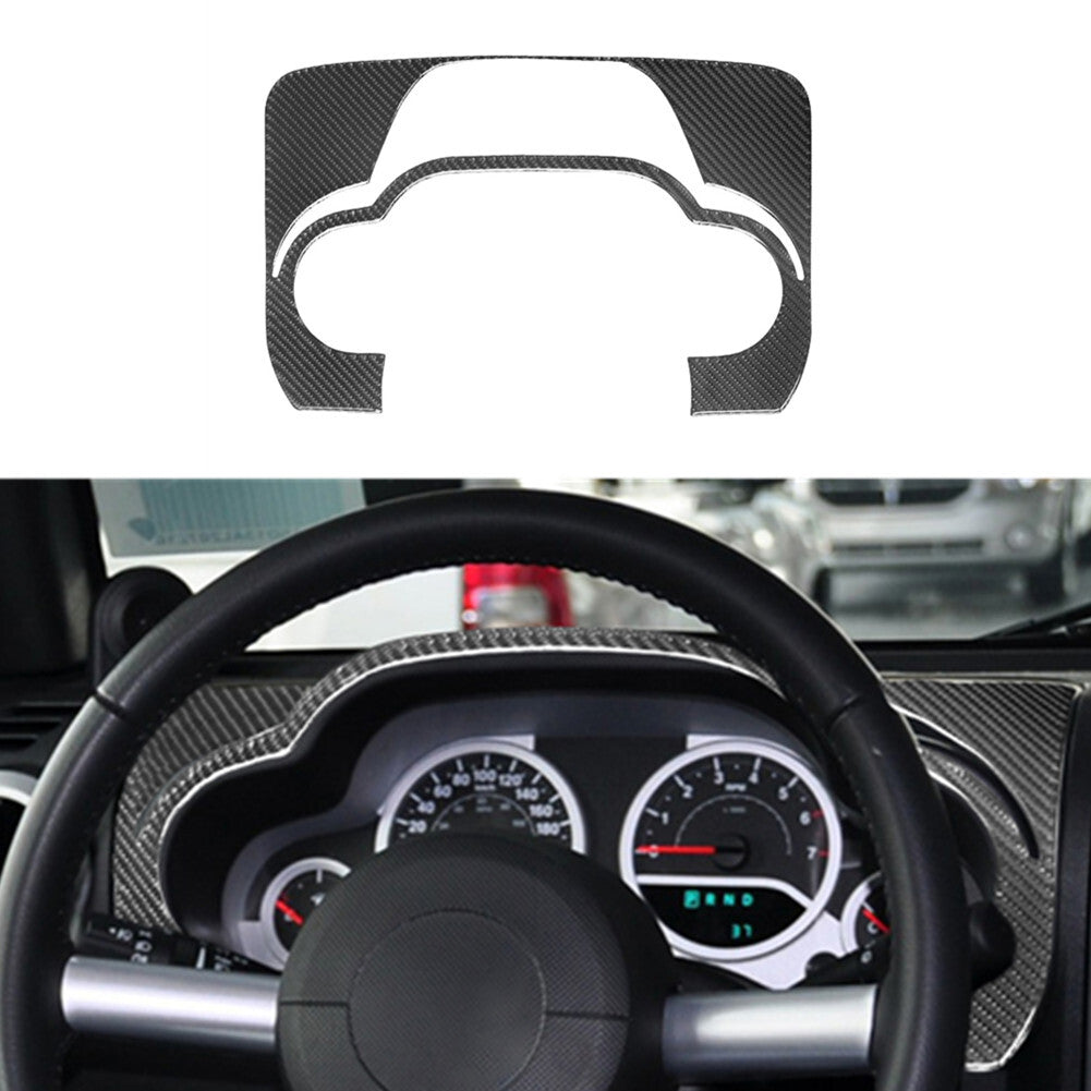 Carbon Fiber Indoor Frame Trim for Jeep for Wrangler 2007-2010