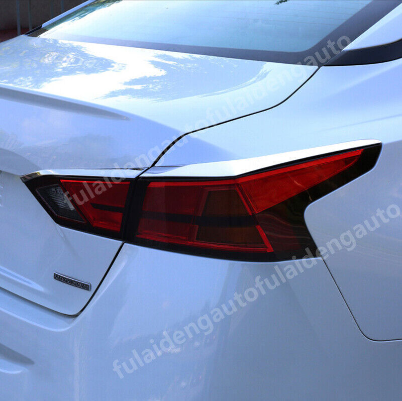 for Nissan Altima 2019-2022 Stainless Chrome Tail Light Tail Lamp Cover Trim