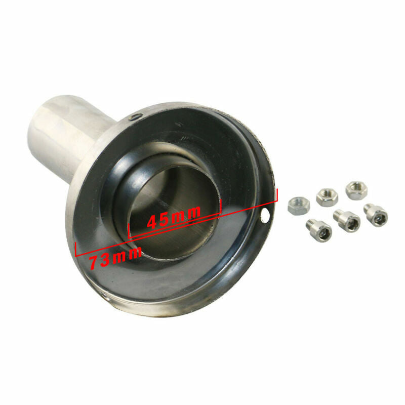 3 Universal Exhaust Muffler Silencer 3 Inch Stainless Steel For 76mm 3in OD