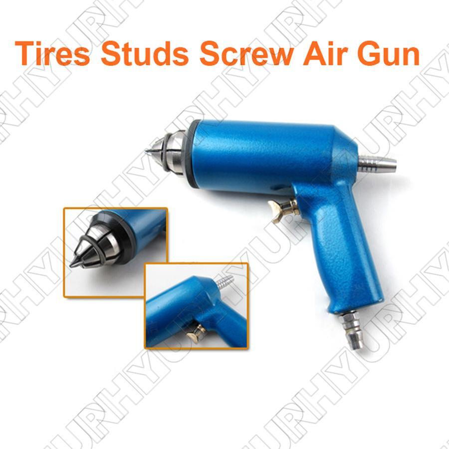 1000 Pcs Winter Tire Studs Screws  Installation Pneumatic Nail Air Gun Tool Kit