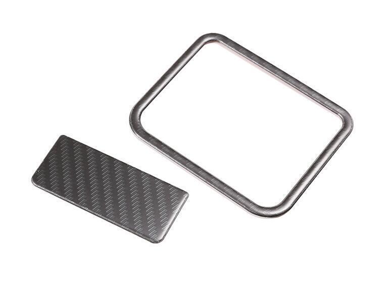 for Toyota FJ Cruiser 2007-2021 Carbon Fiber for Co -Pilot Storage Box Handle Trim