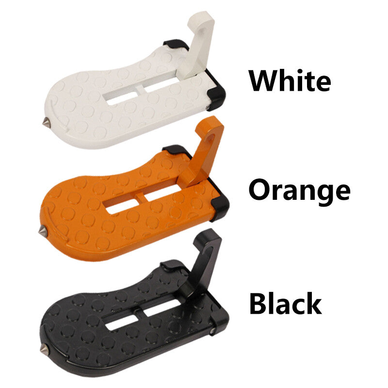 Folding door latch hook pedal for mini foot ladder suitable for Jeep truck SUV roof