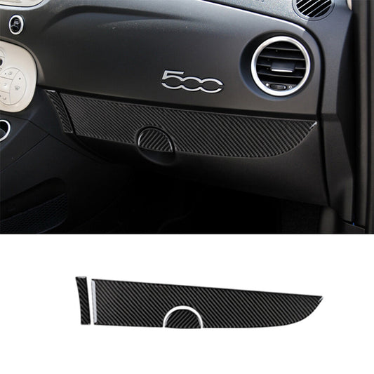 Carbon Fiber Interior AC Decorative Panel Trim Cover for 2015-2017 v