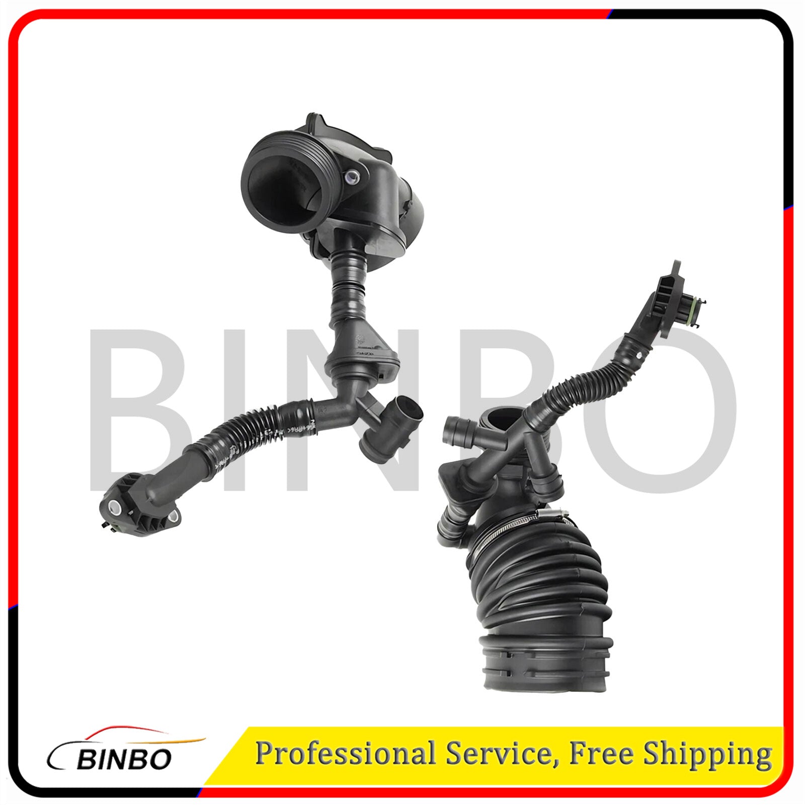 New Engine Air Intake Hose Filtered Air Duct for BMW for X5 E70 X6 E71 S63 2009-2014