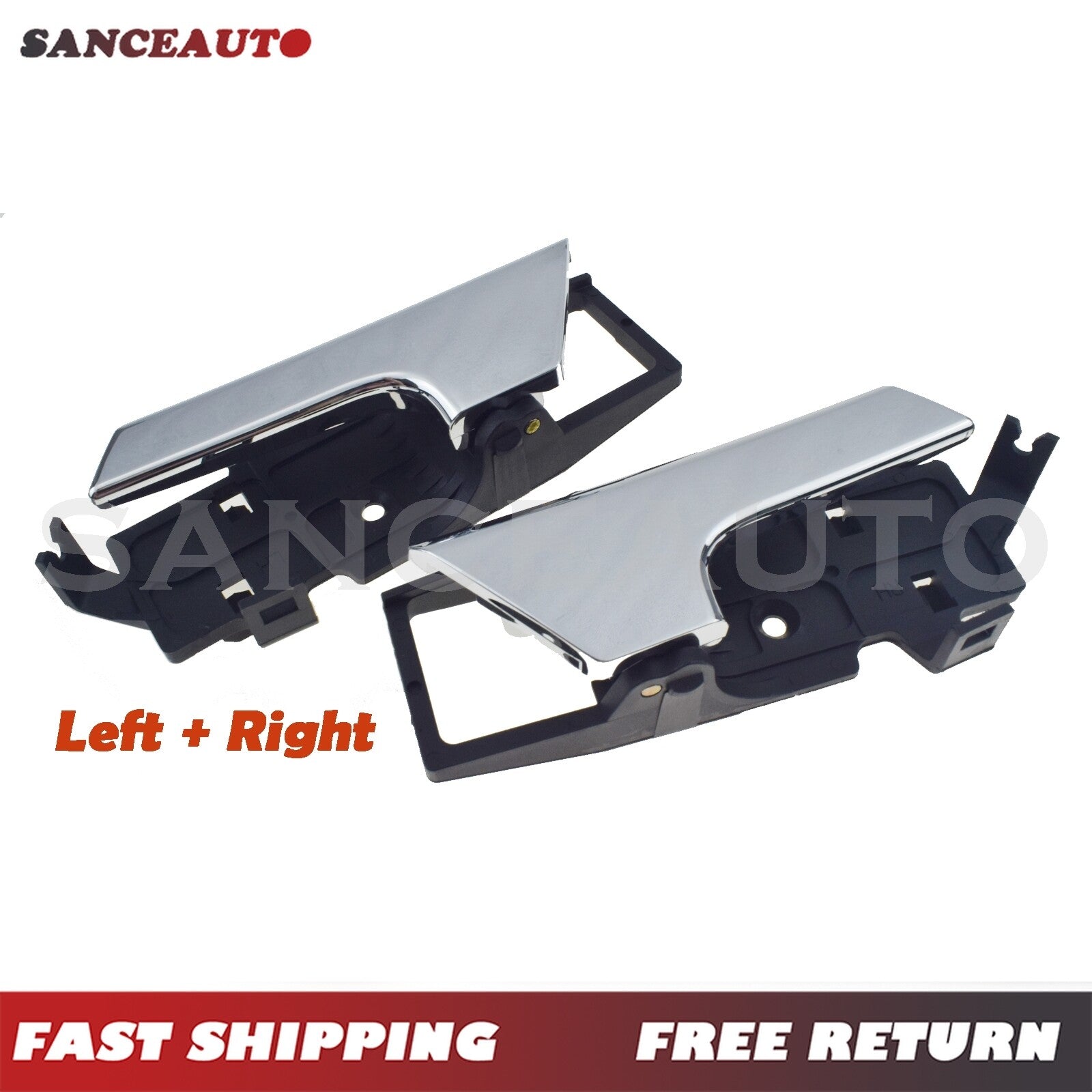 Inner door handle chrome left and right for Aveo G3 Wave 96462709, 96462710- n