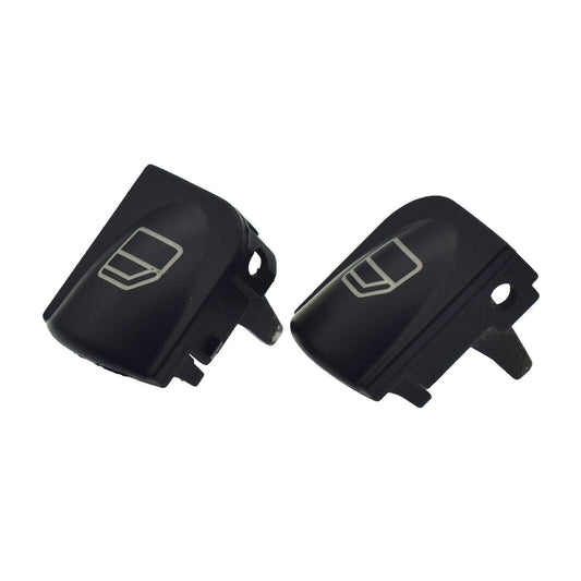 for Mercedes C230 C350 C320 C240 2PCS Power Window Switch Button Caps Cover NEW