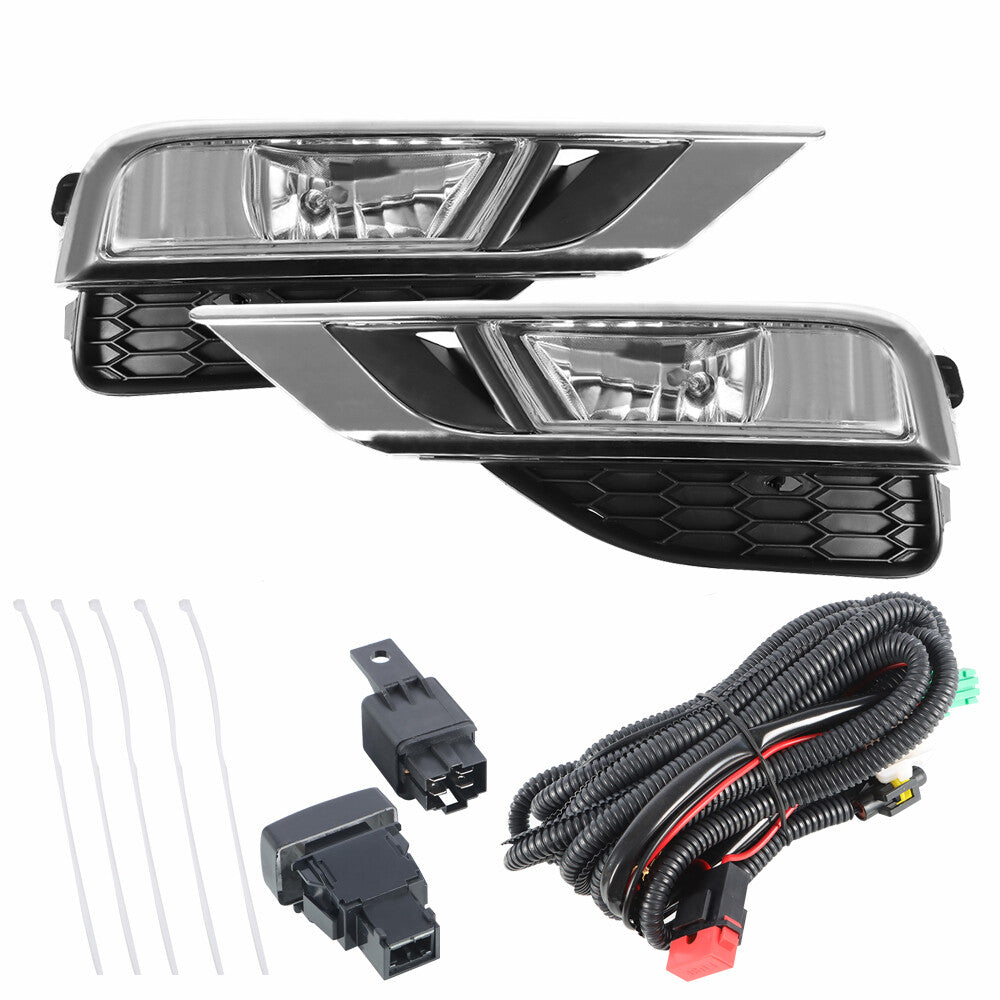 Fog light assembly with wiring and switch, left and right halogen, suitable for 2015-2016 for Honda CR-V. n