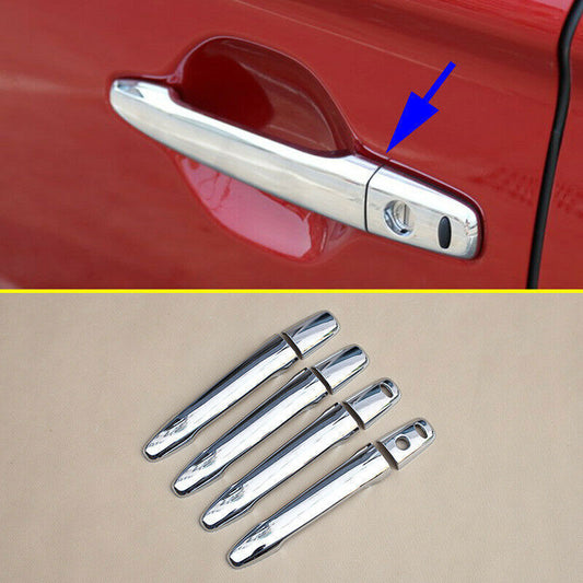 Chrome Trim for Mitsubishi Outlander 2013-2021 Side Door Handle Molding Covers